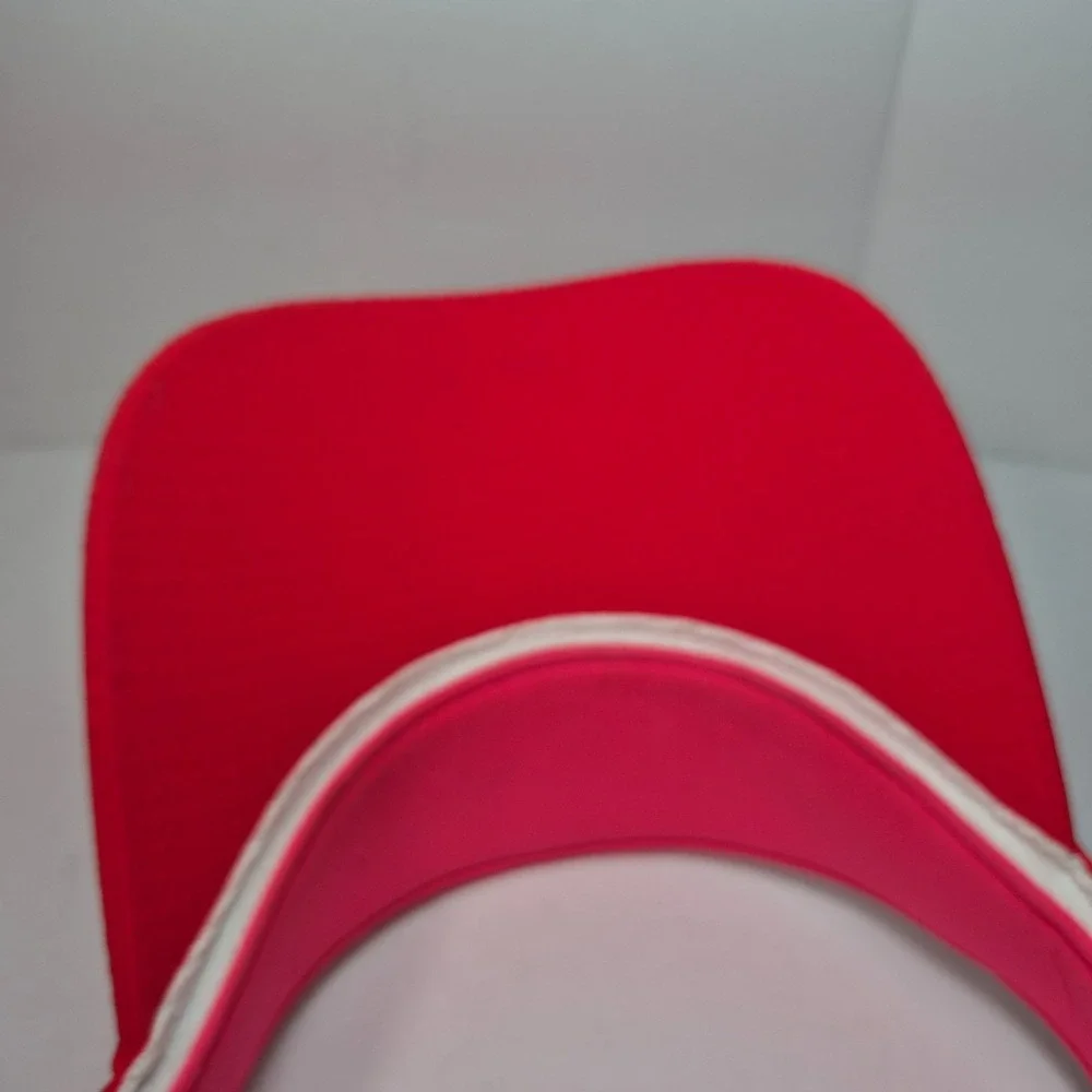 Lululemon All-Sport Visor Removable Sweatband Lulu Red One Size Adjustable